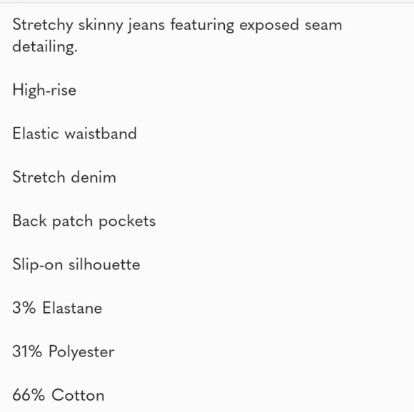 ⭐ Free People jeans - Picture 3 of 6